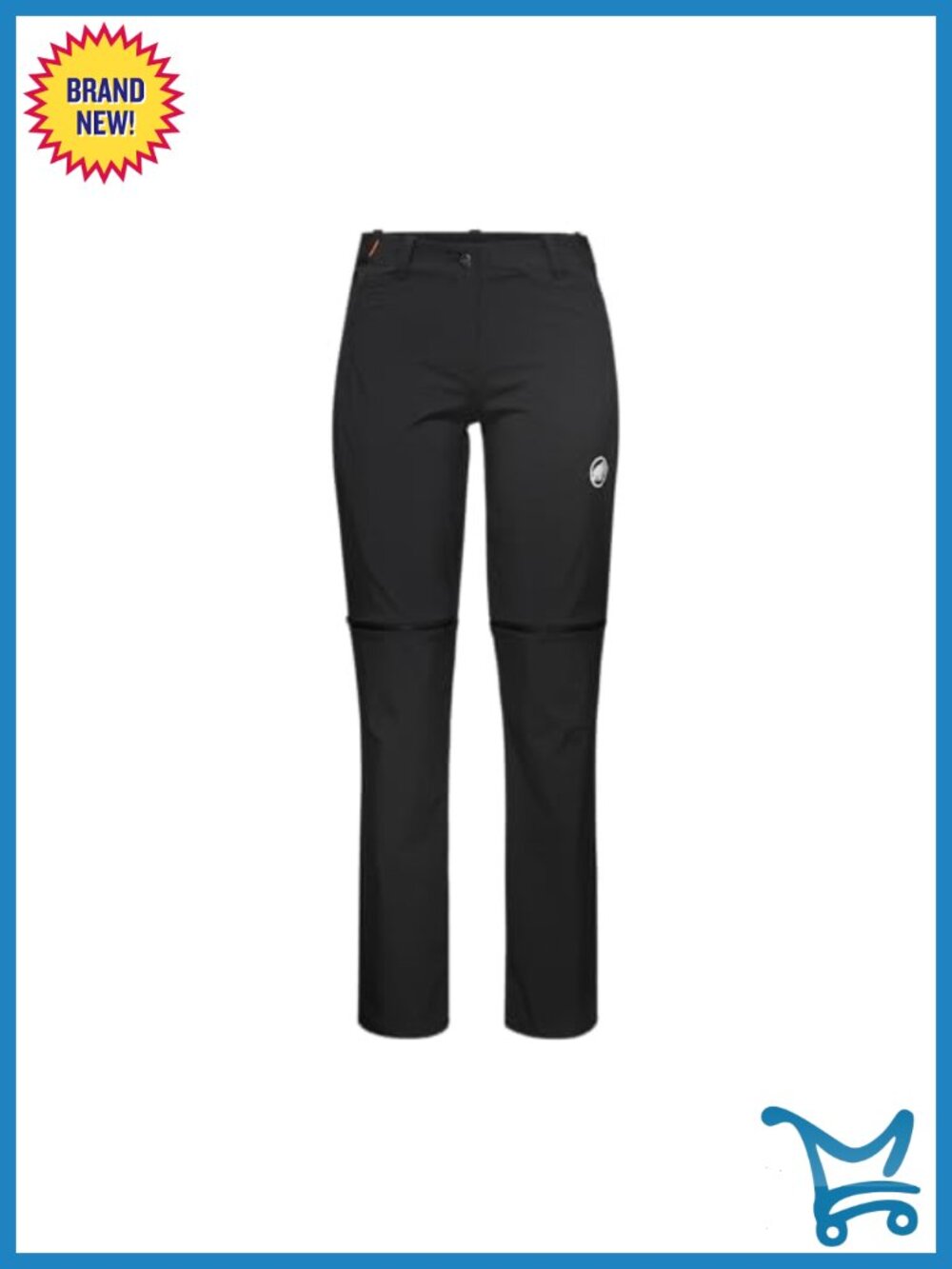 Convertible Zip-Off Hiking Pants Quick-Dry Recycled Stretch